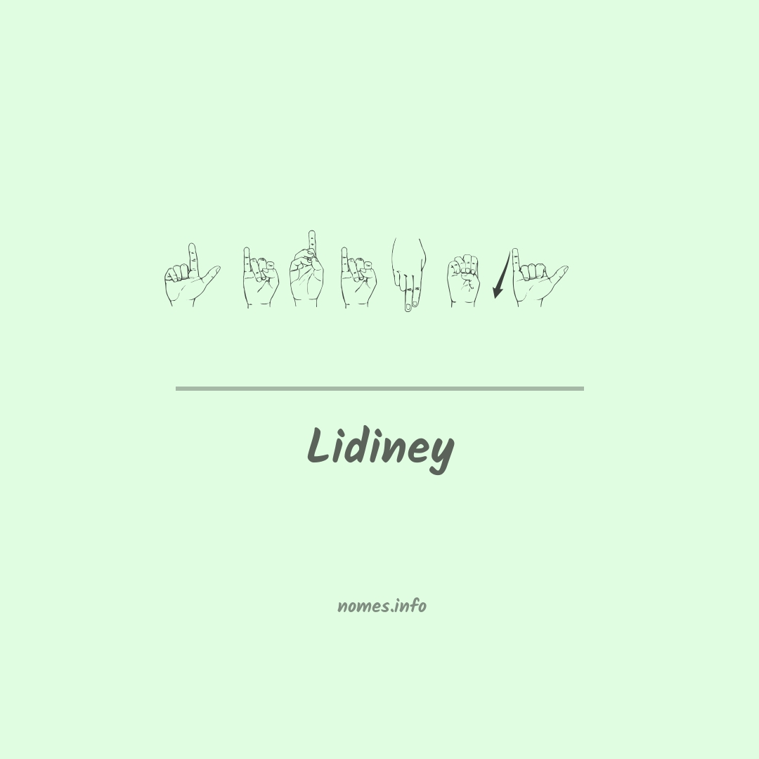 Lidiney em Libras
