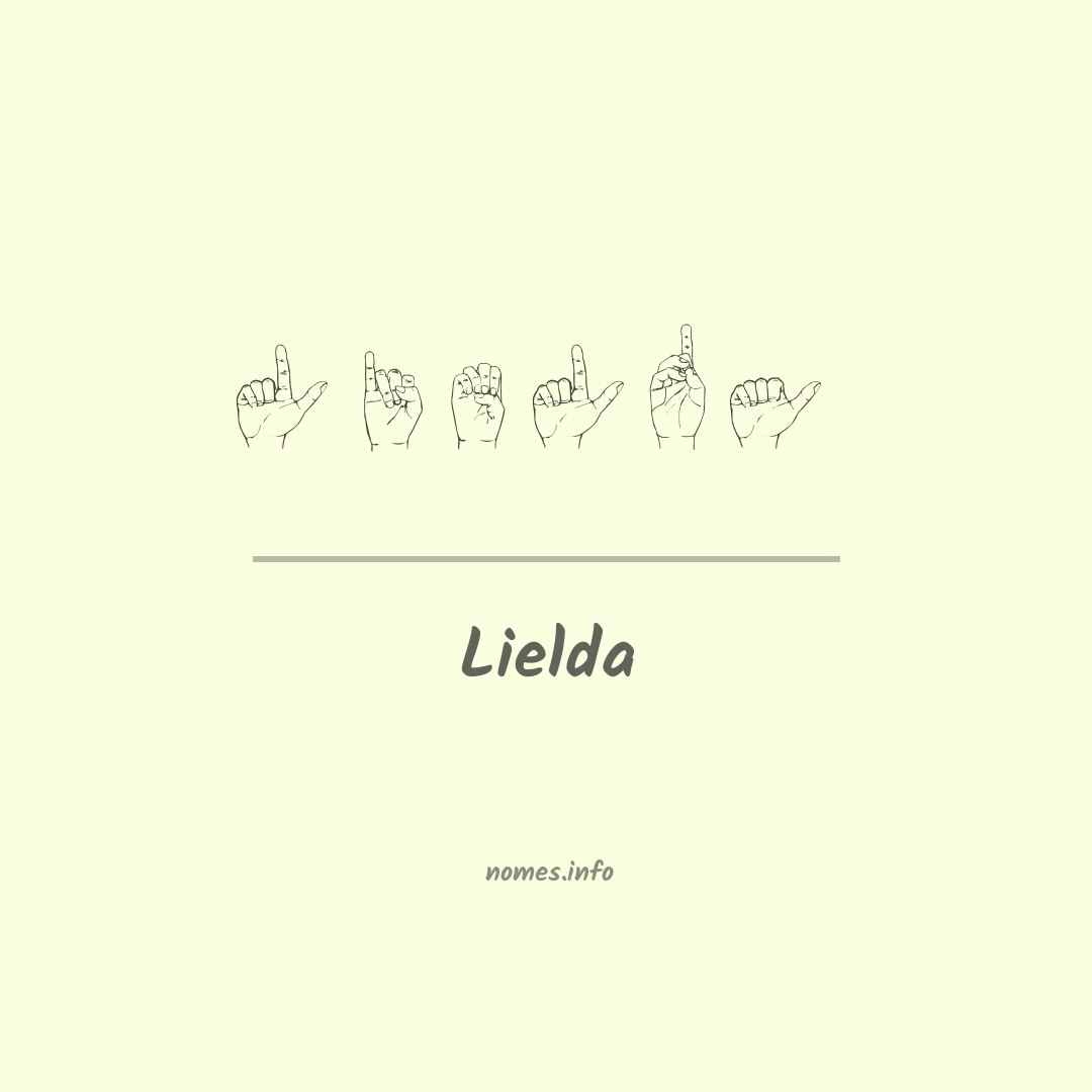 Lielda em Libras