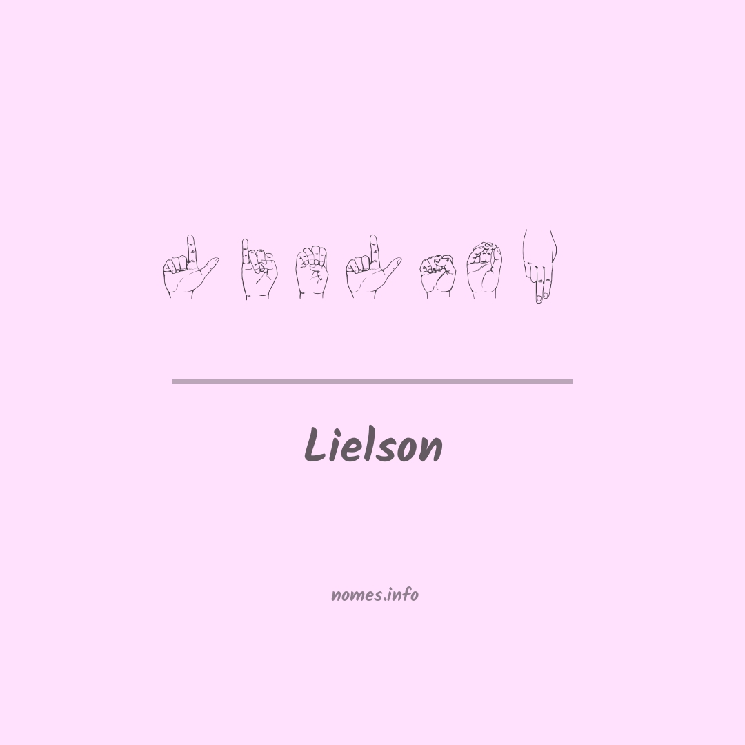 Lielson em Libras