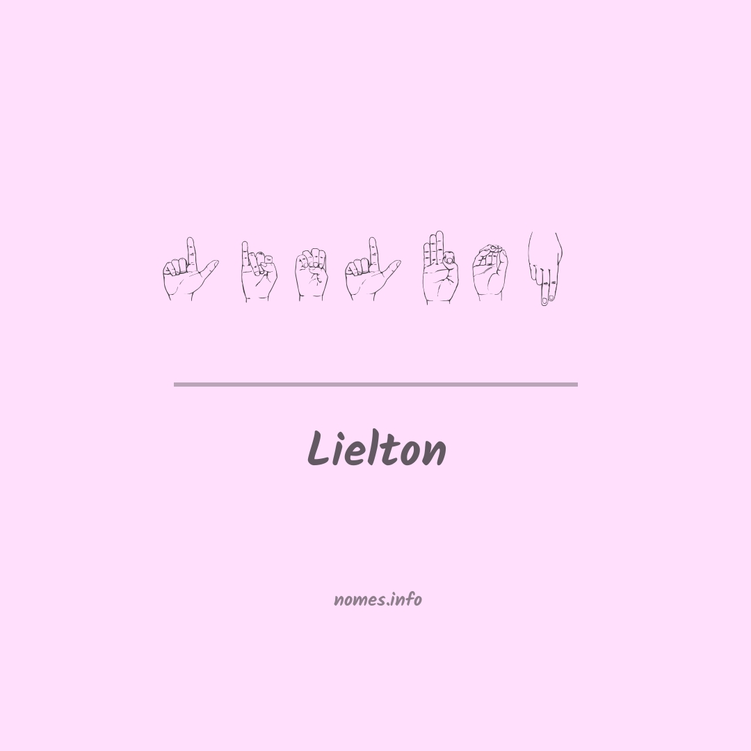 Lielton em Libras