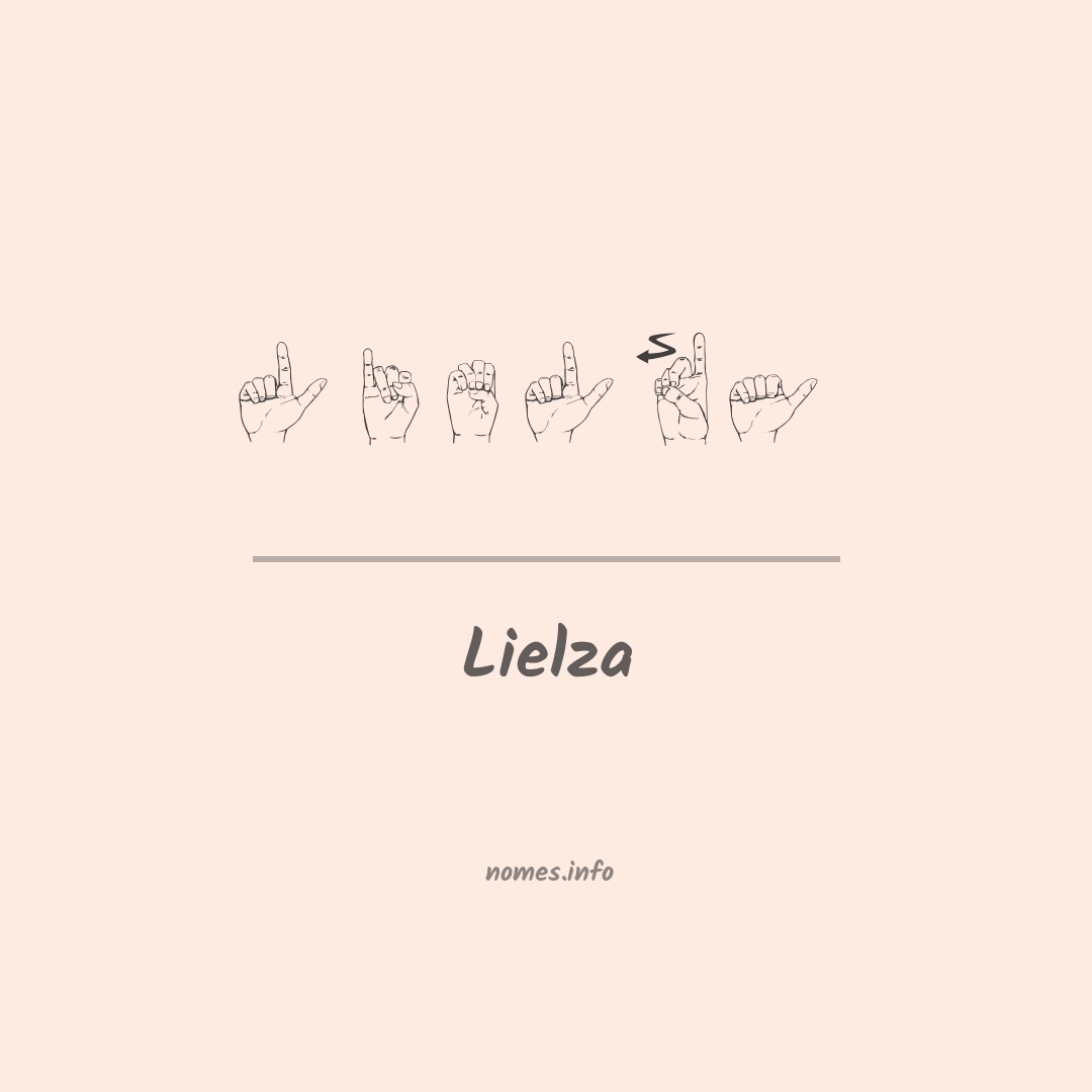 Lielza em Libras