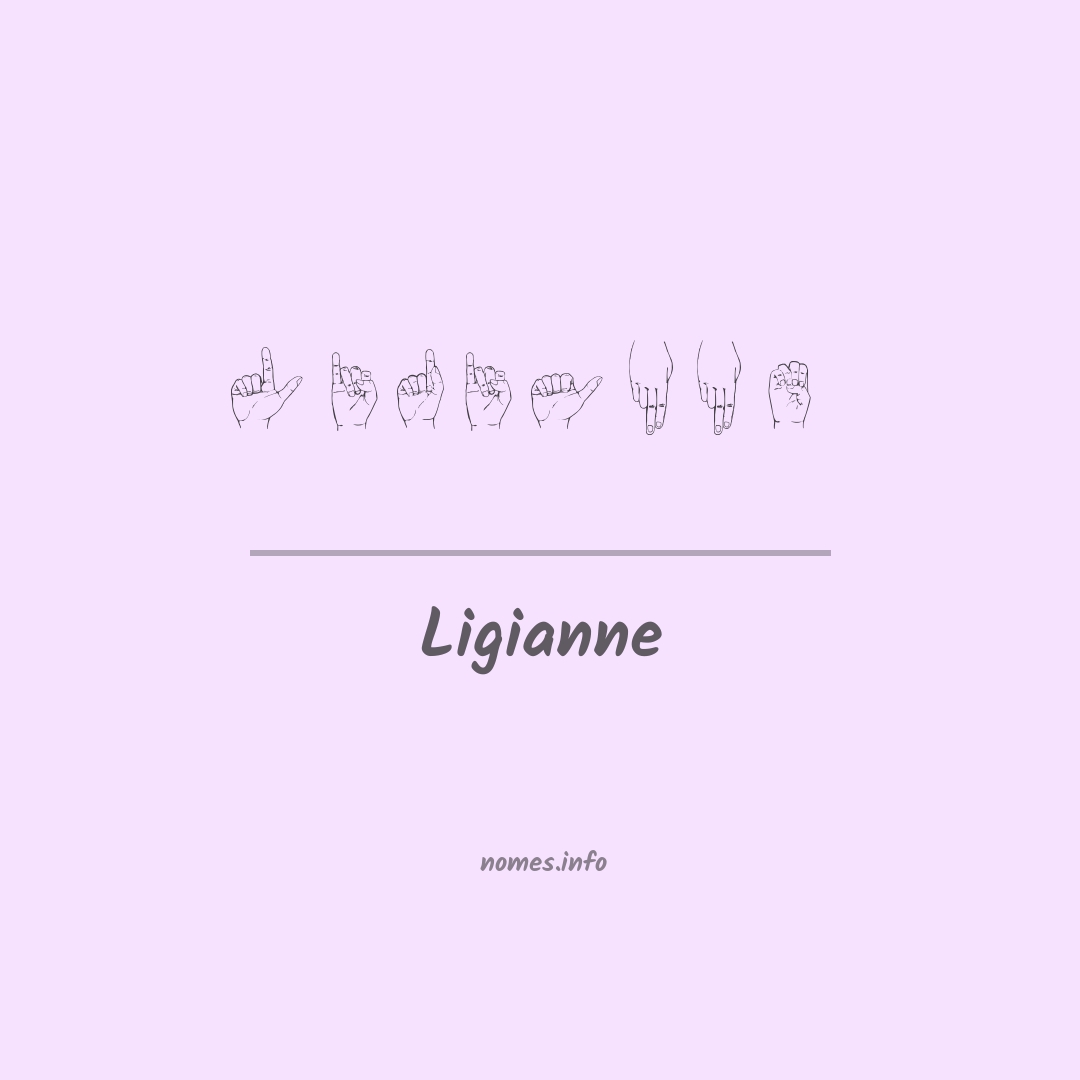 Ligianne em Libras