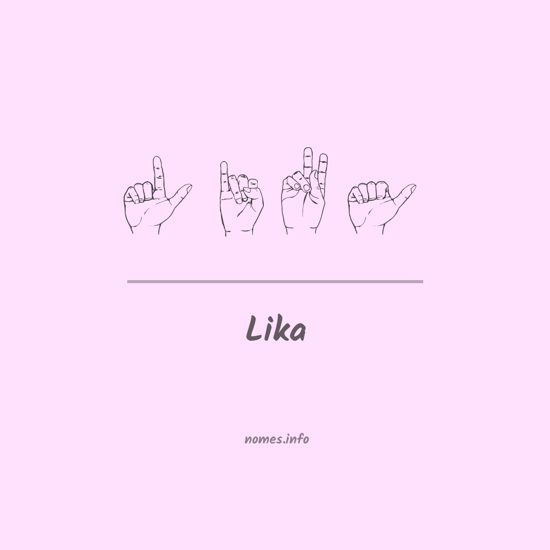 Lika em Libras
