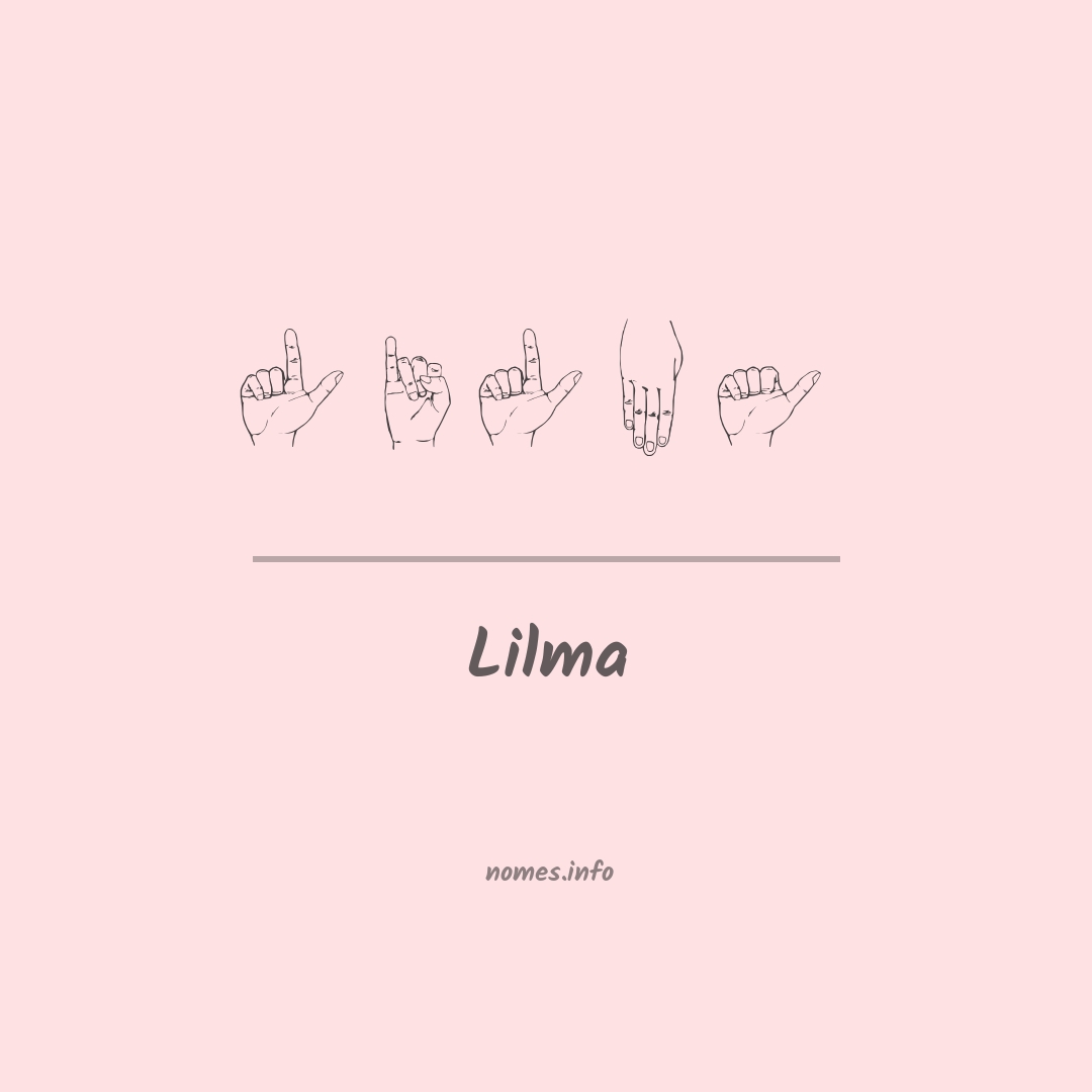 Lilma em Libras