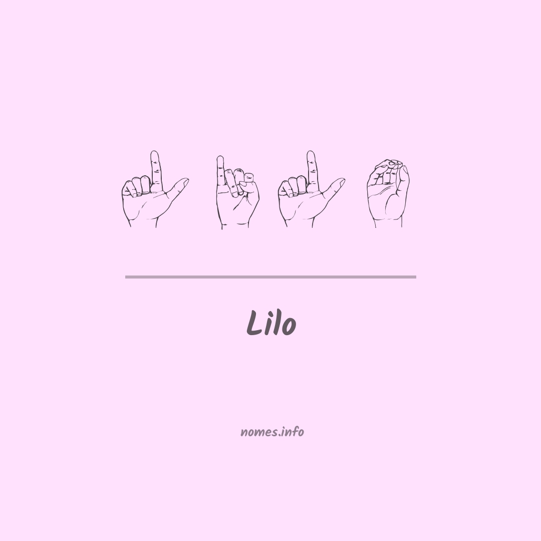 Lilo em Libras Lilo em Libras