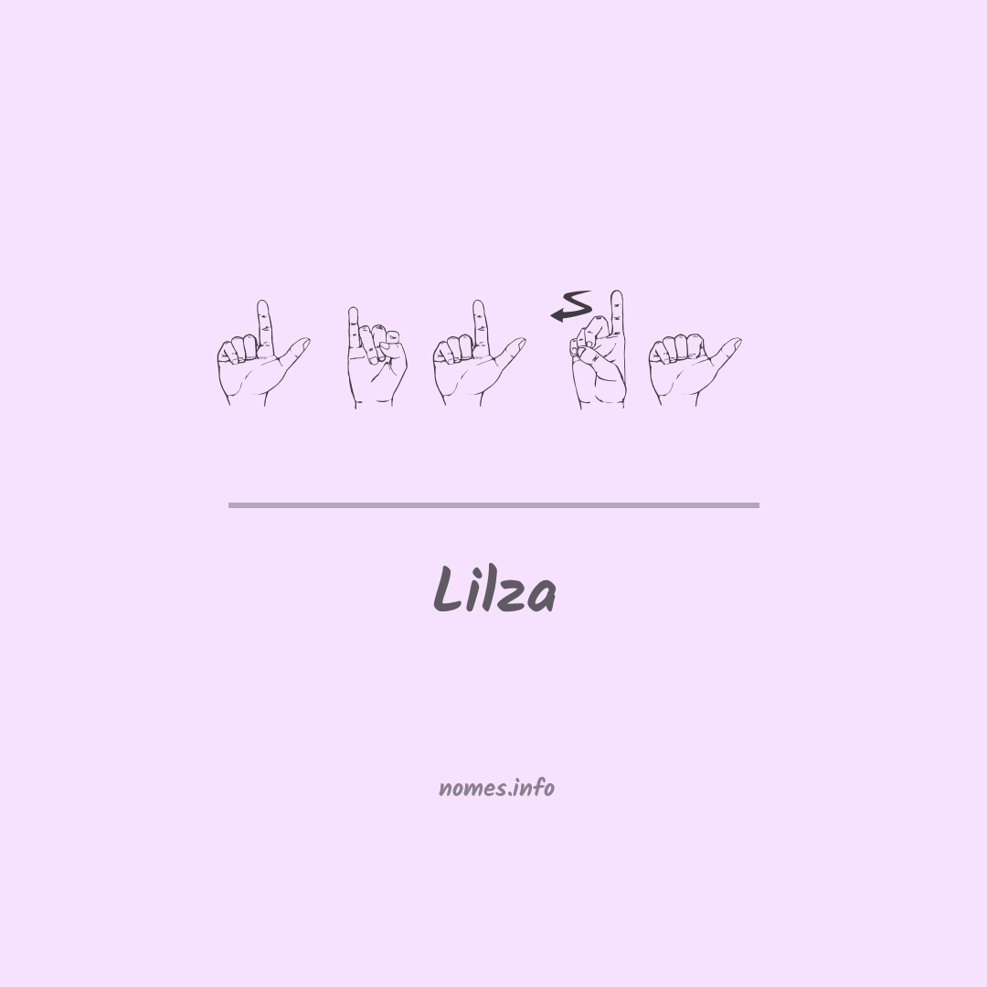Lilza em Libras