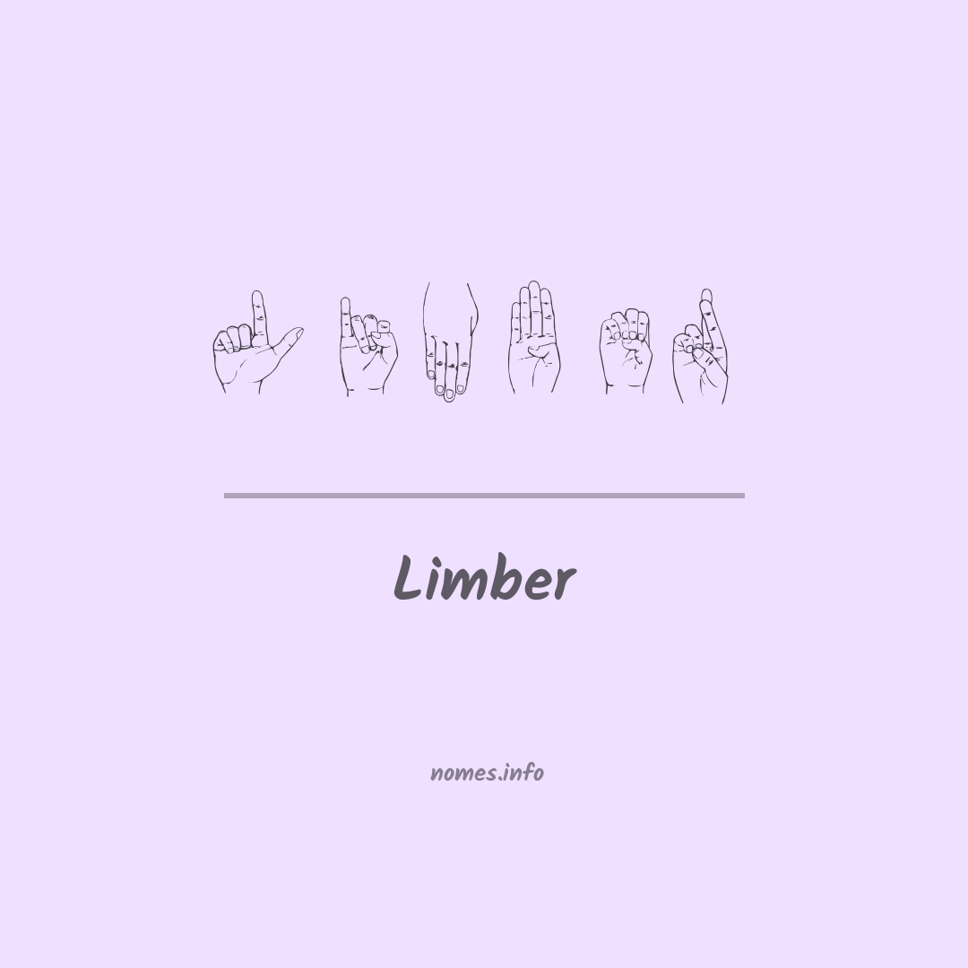 Limber em Libras