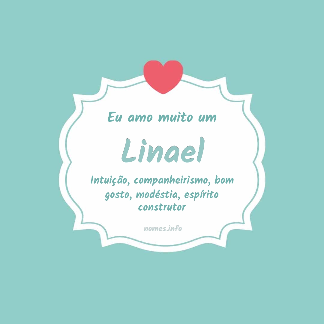 Eu amo muito Linael Eu amo muito Linael