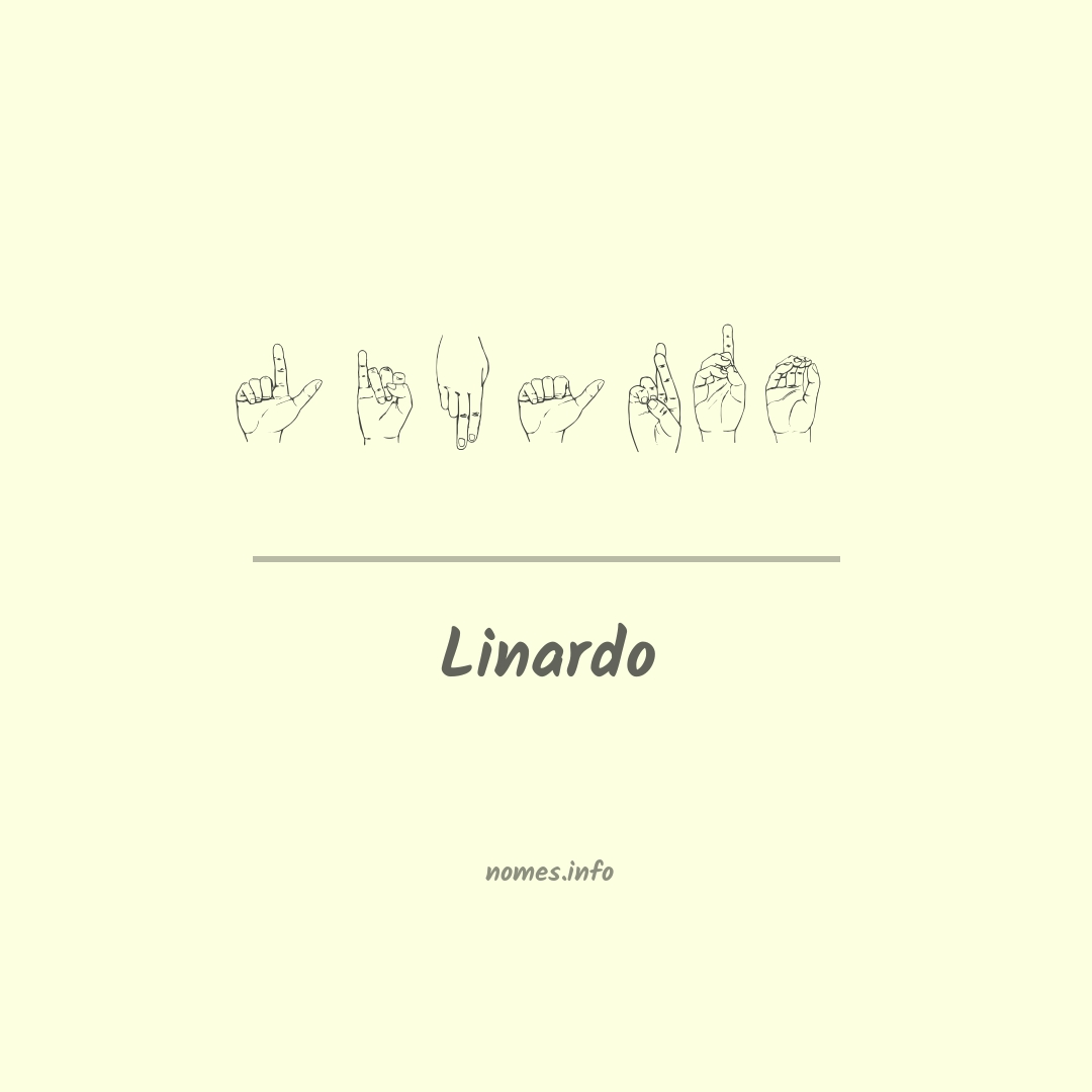 Linardo em Libras