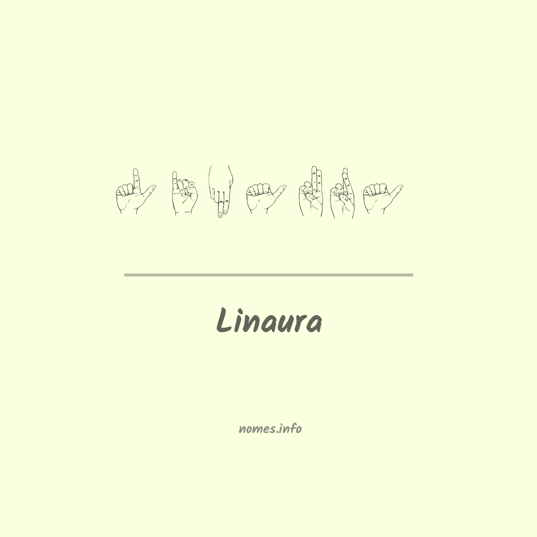 Linaura em Libras