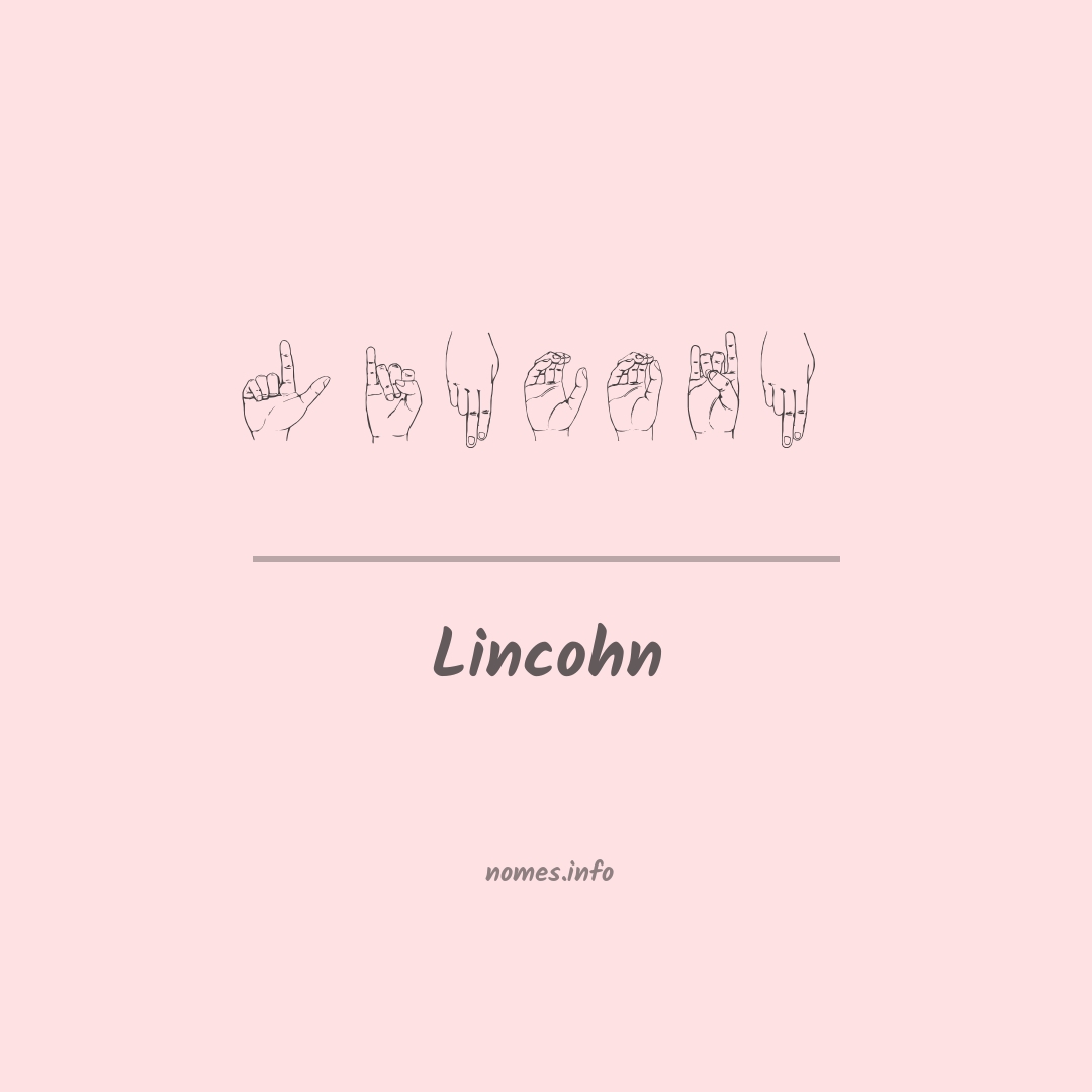 Lincohn em Libras