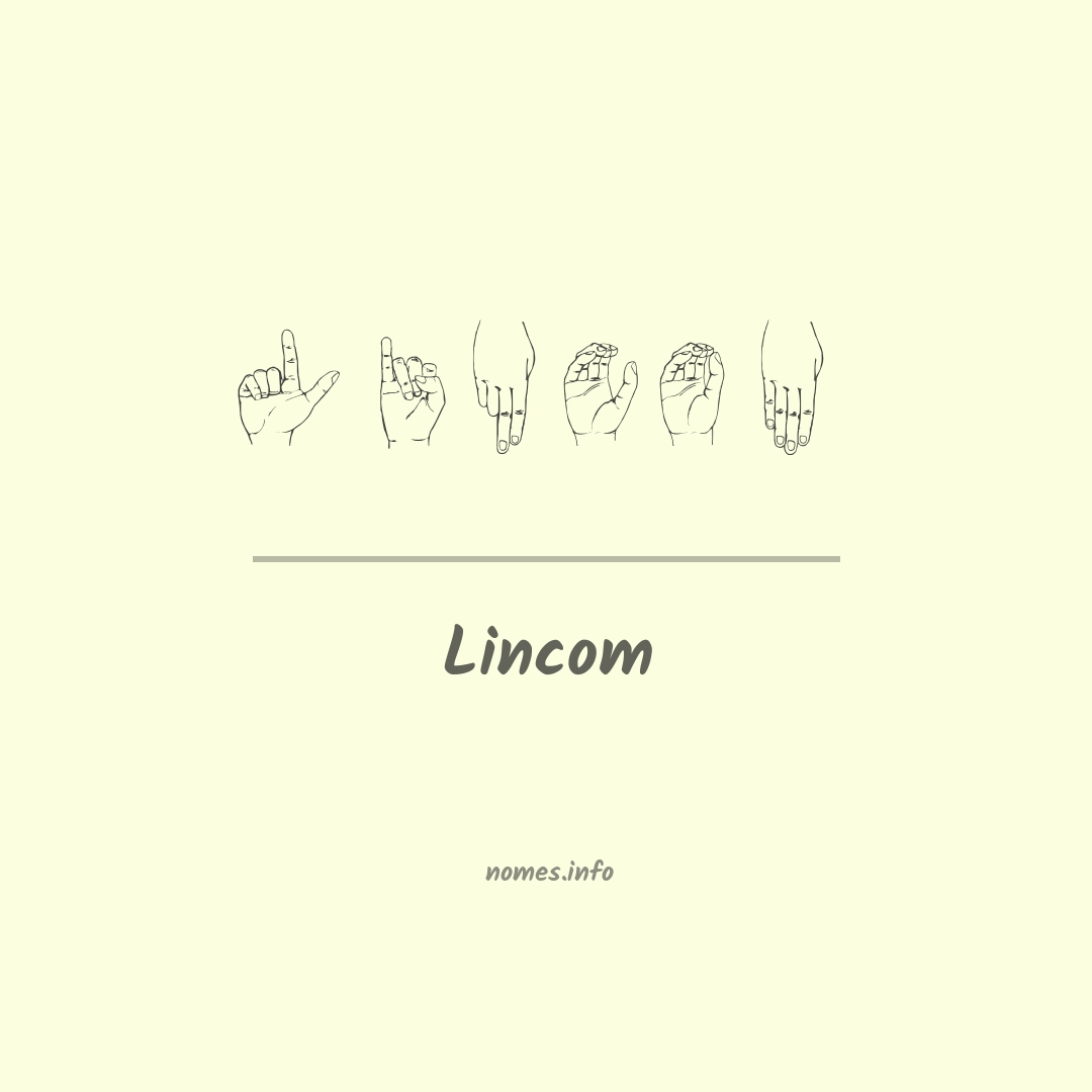 Lincom em Libras