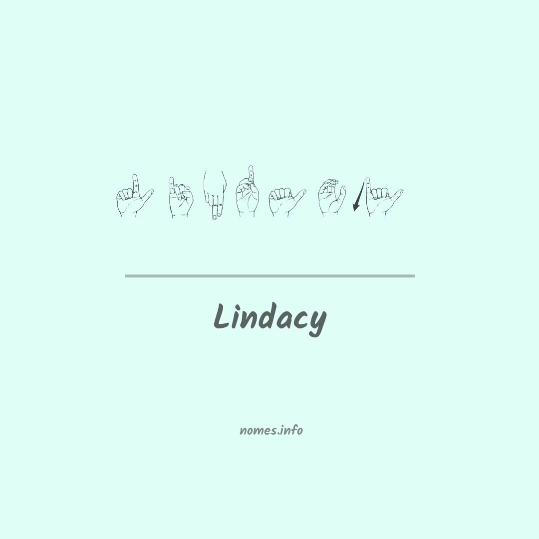 Lindacy em Libras
