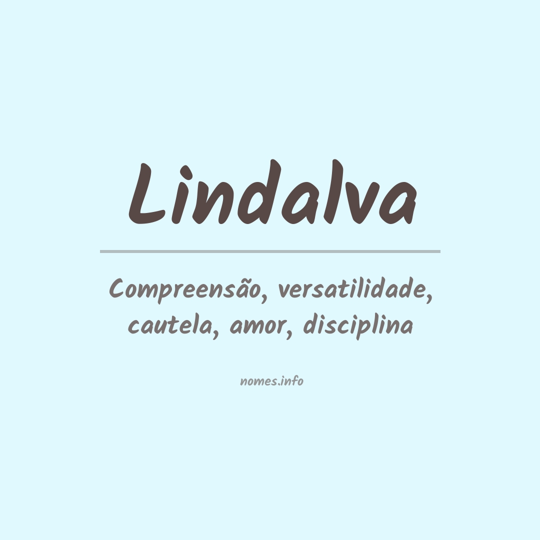 Significado do nome Lindalva