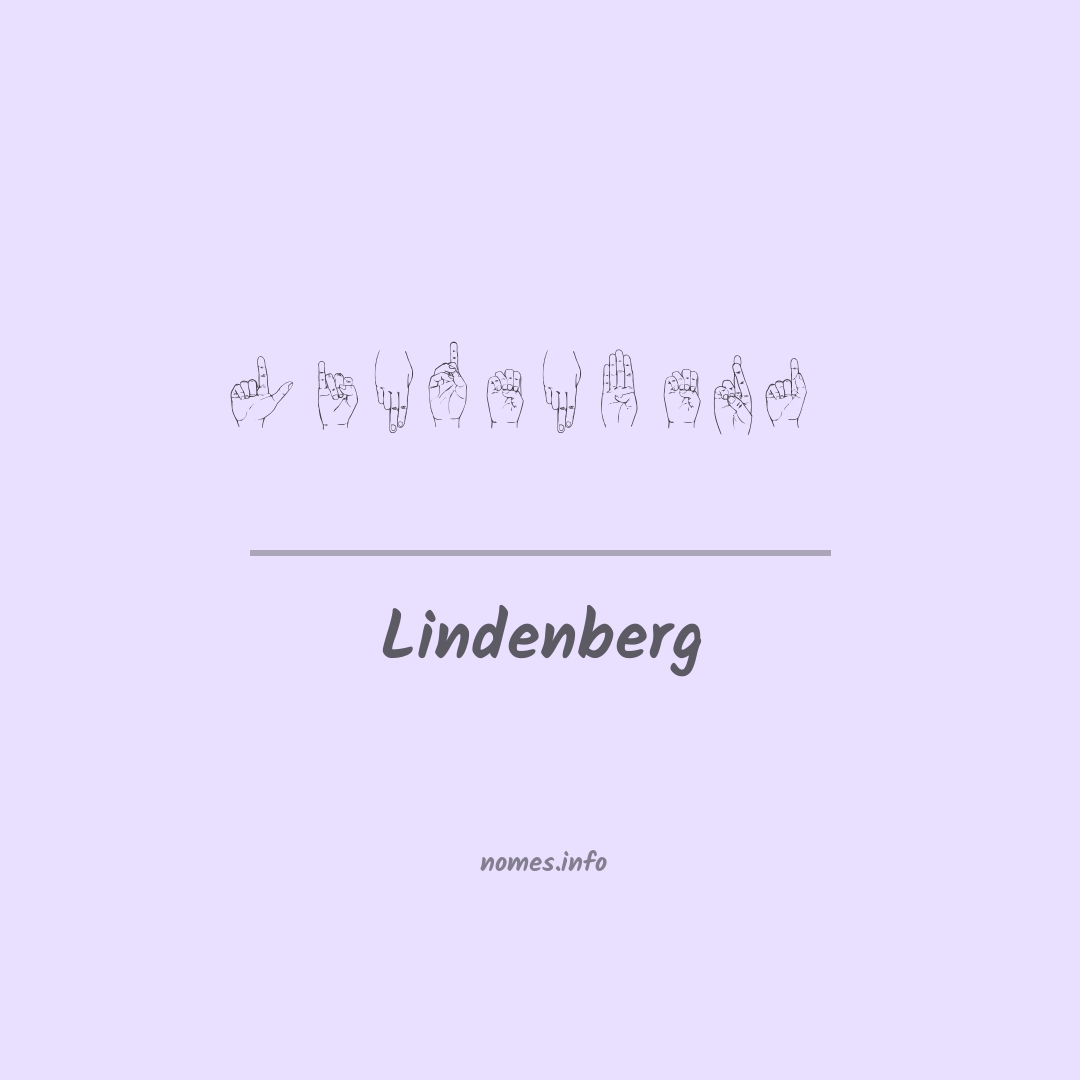 Lindenberg em Libras