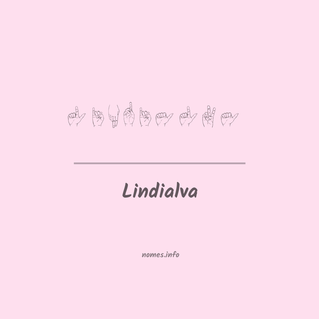 Lindialva em Libras