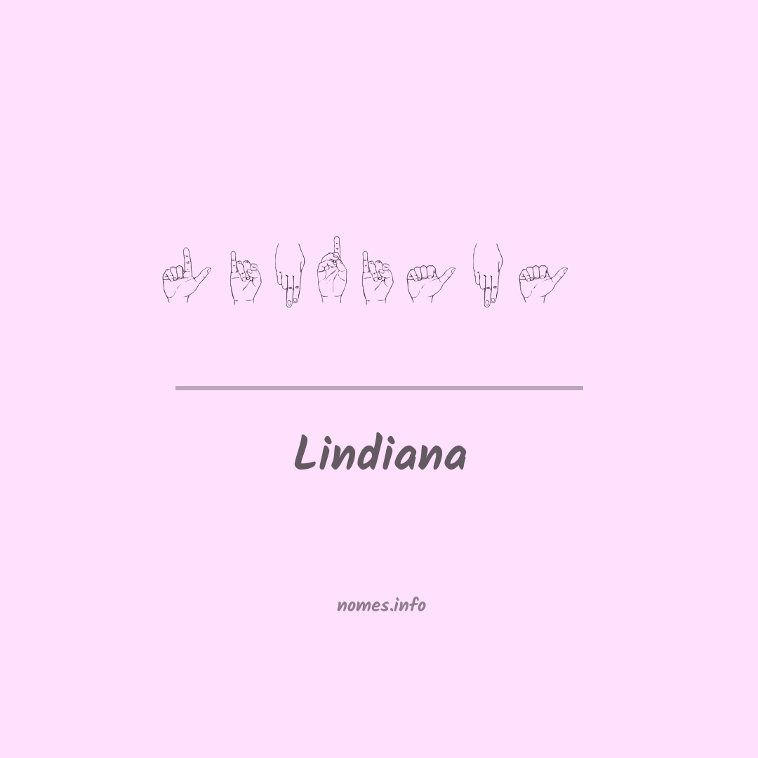 Lindiana em Libras
