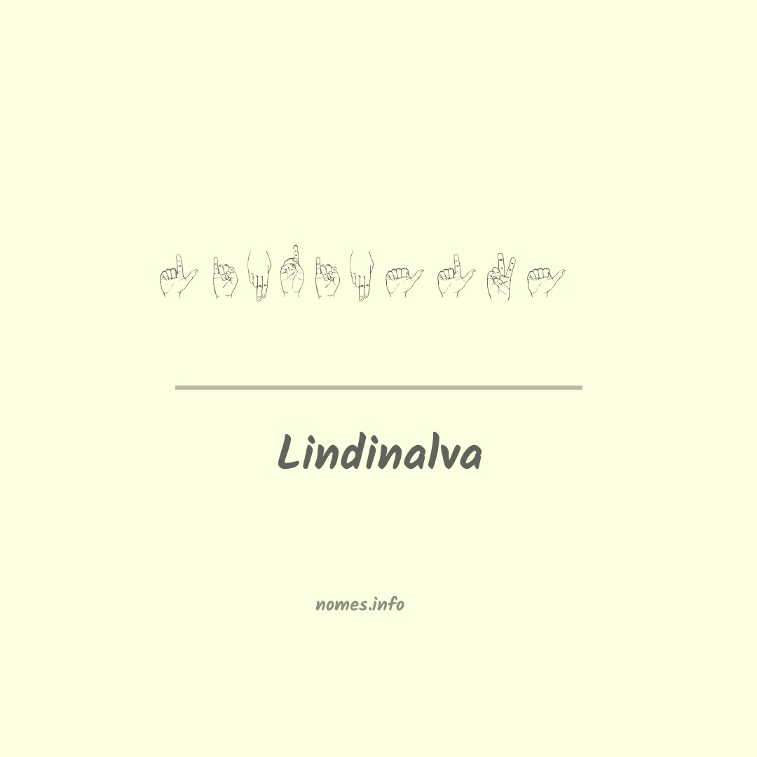 Lindinalva em Libras