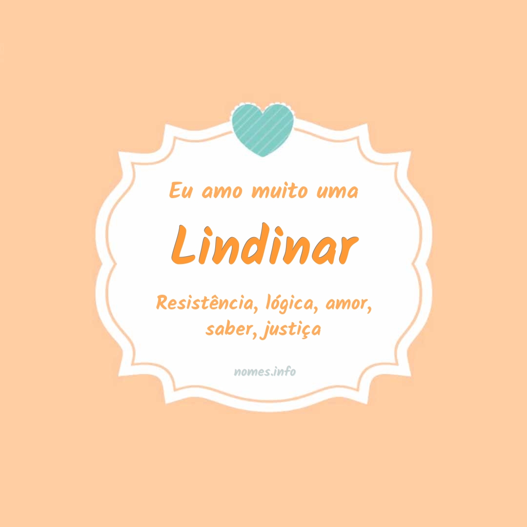 Eu amo muito Lindinar