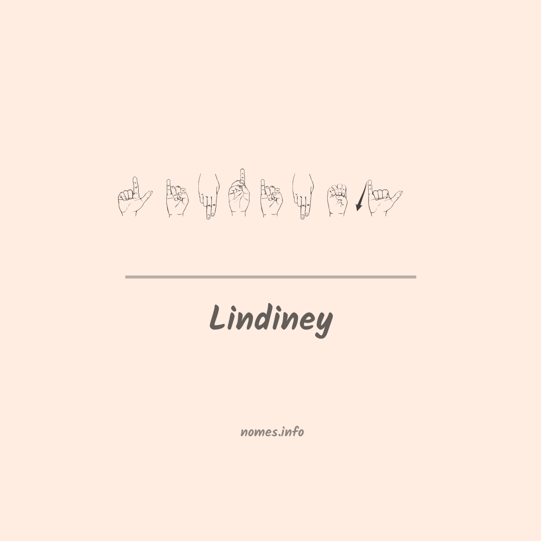Lindiney em Libras
