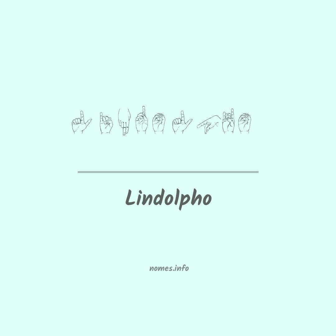 Lindolpho em Libras