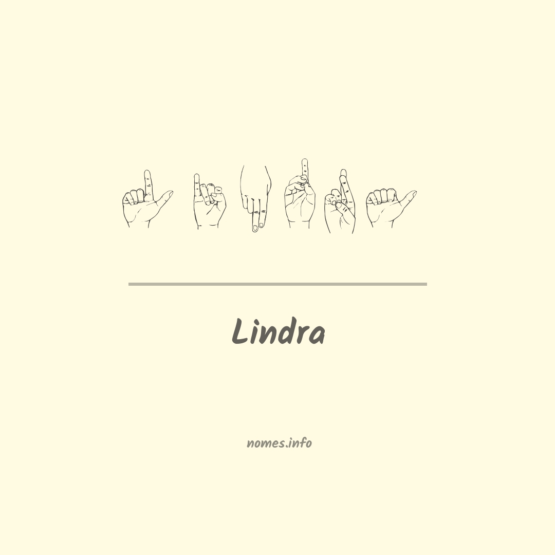 Lindra em Libras