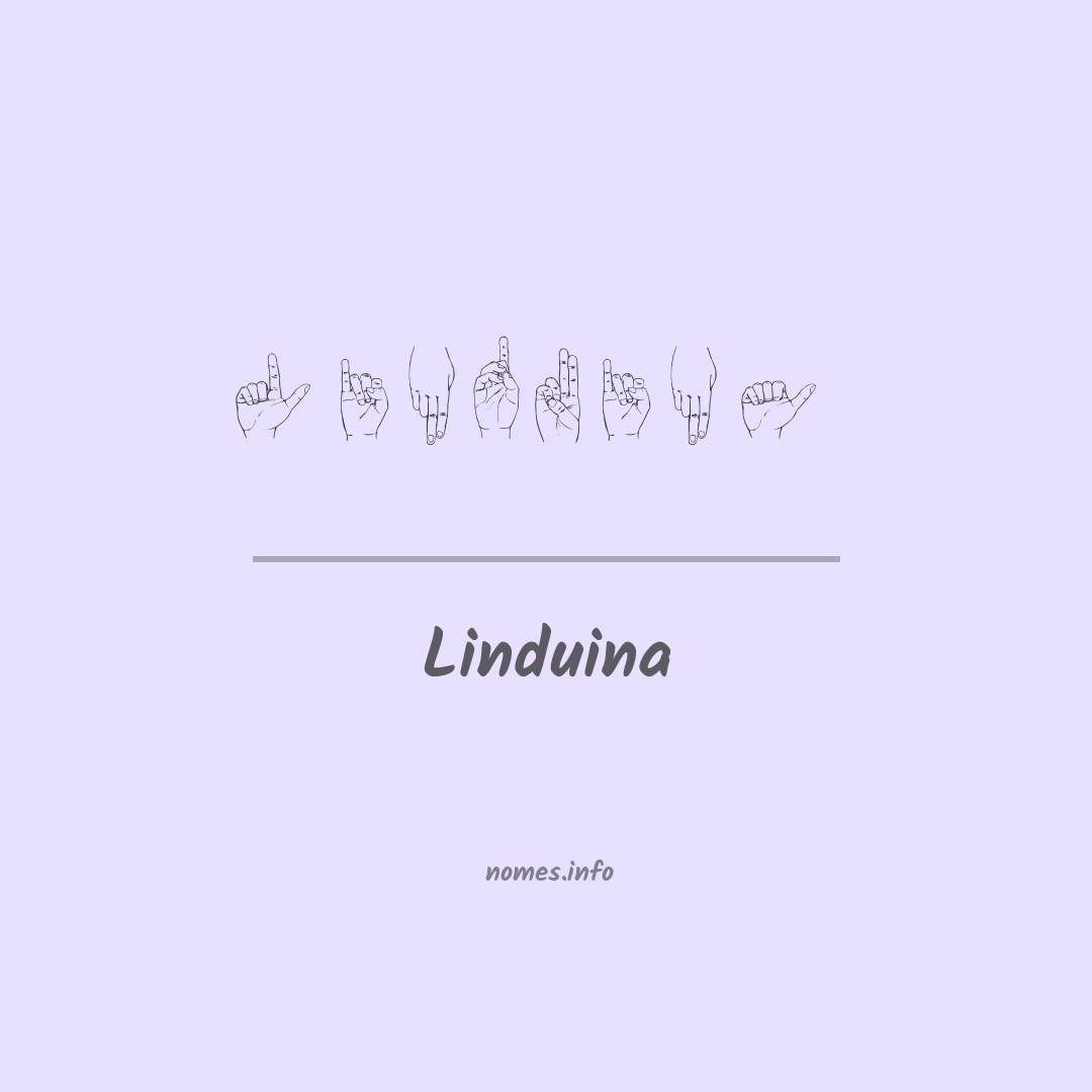 Linduina em Libras