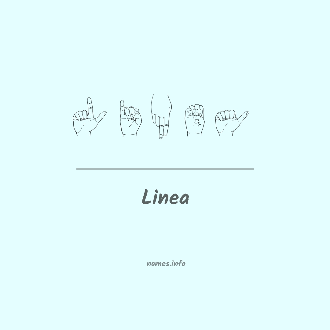 Linea em Libras