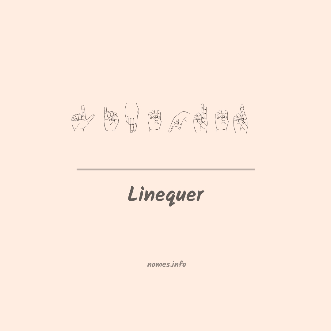 Linequer em Libras