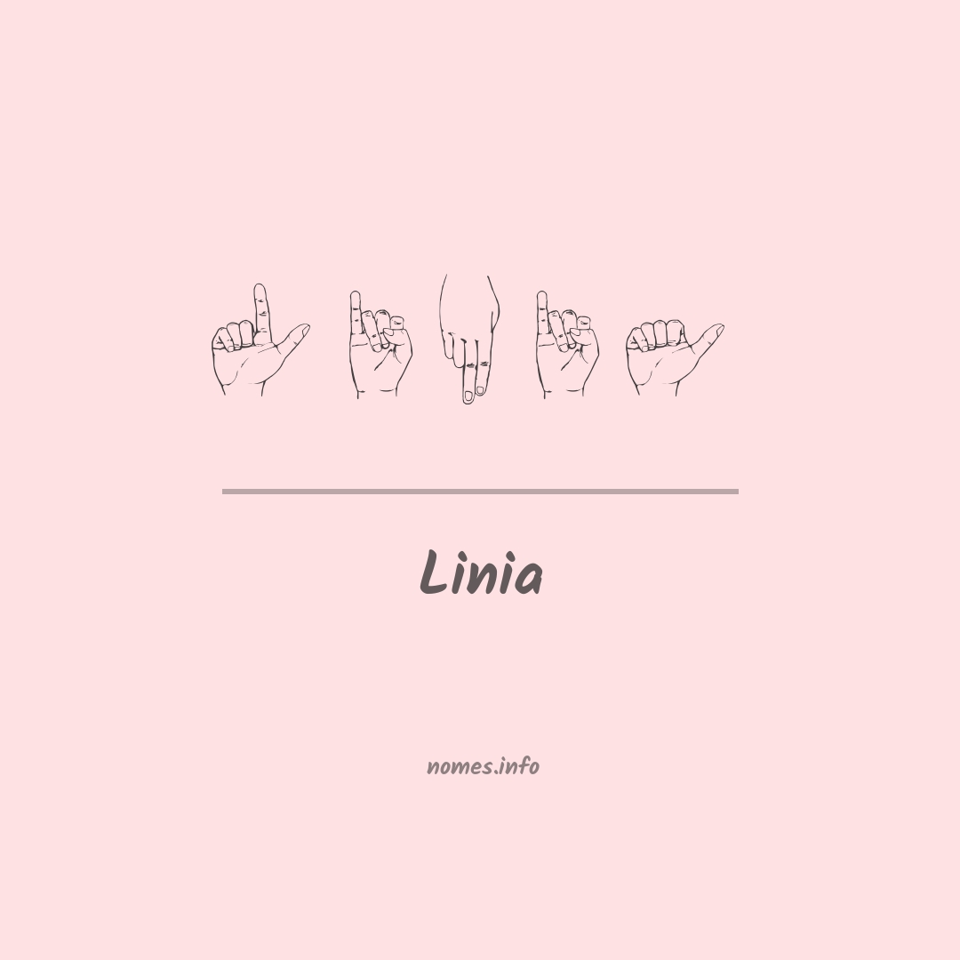 Linia em Libras