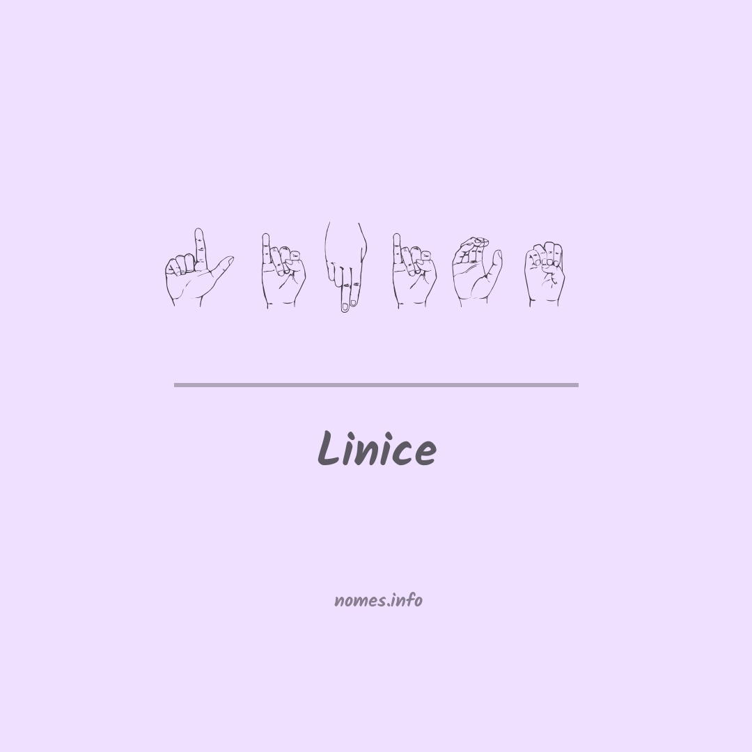 Linice em Libras