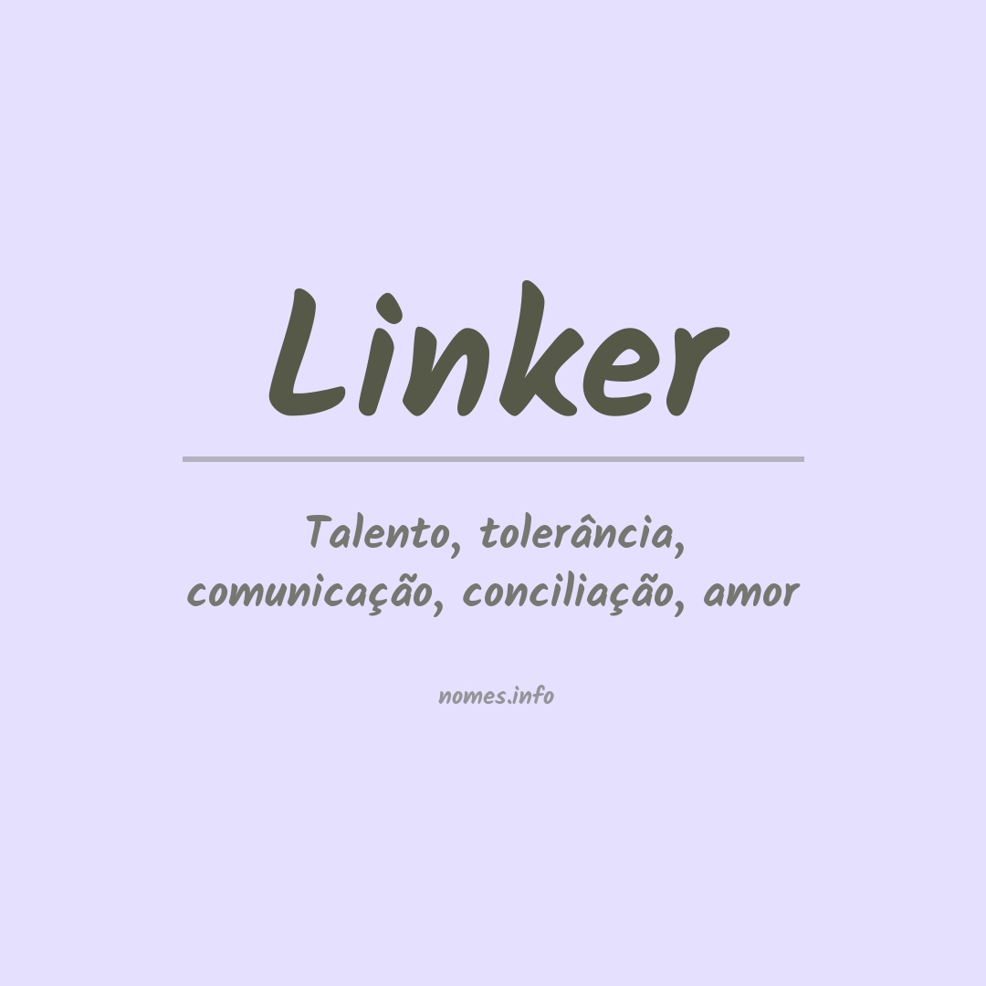 Significado do nome Linker