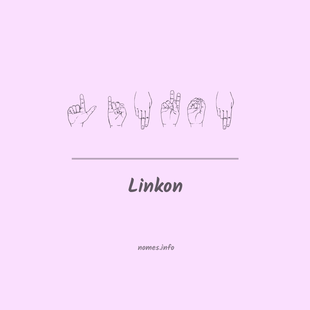 Linkon em Libras