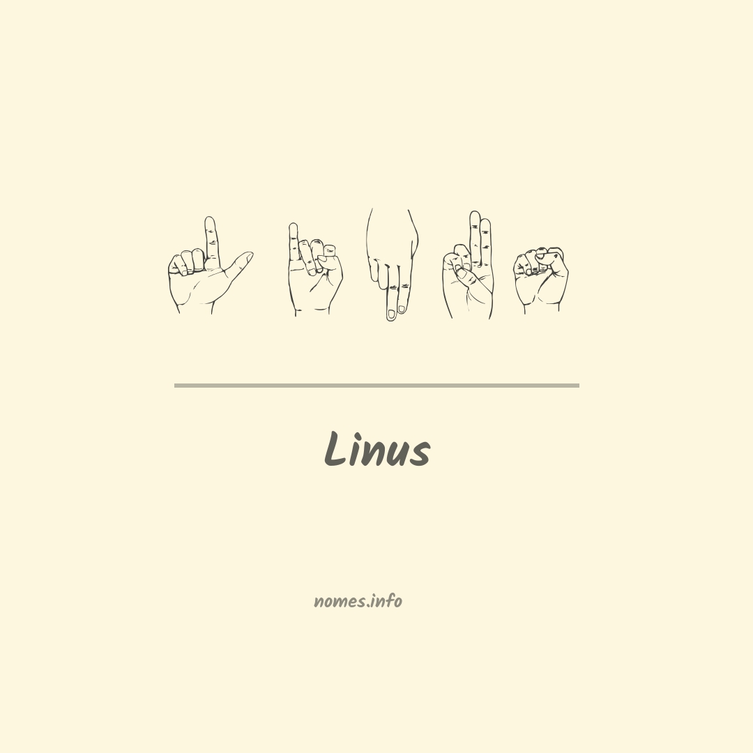 Linus em Libras
