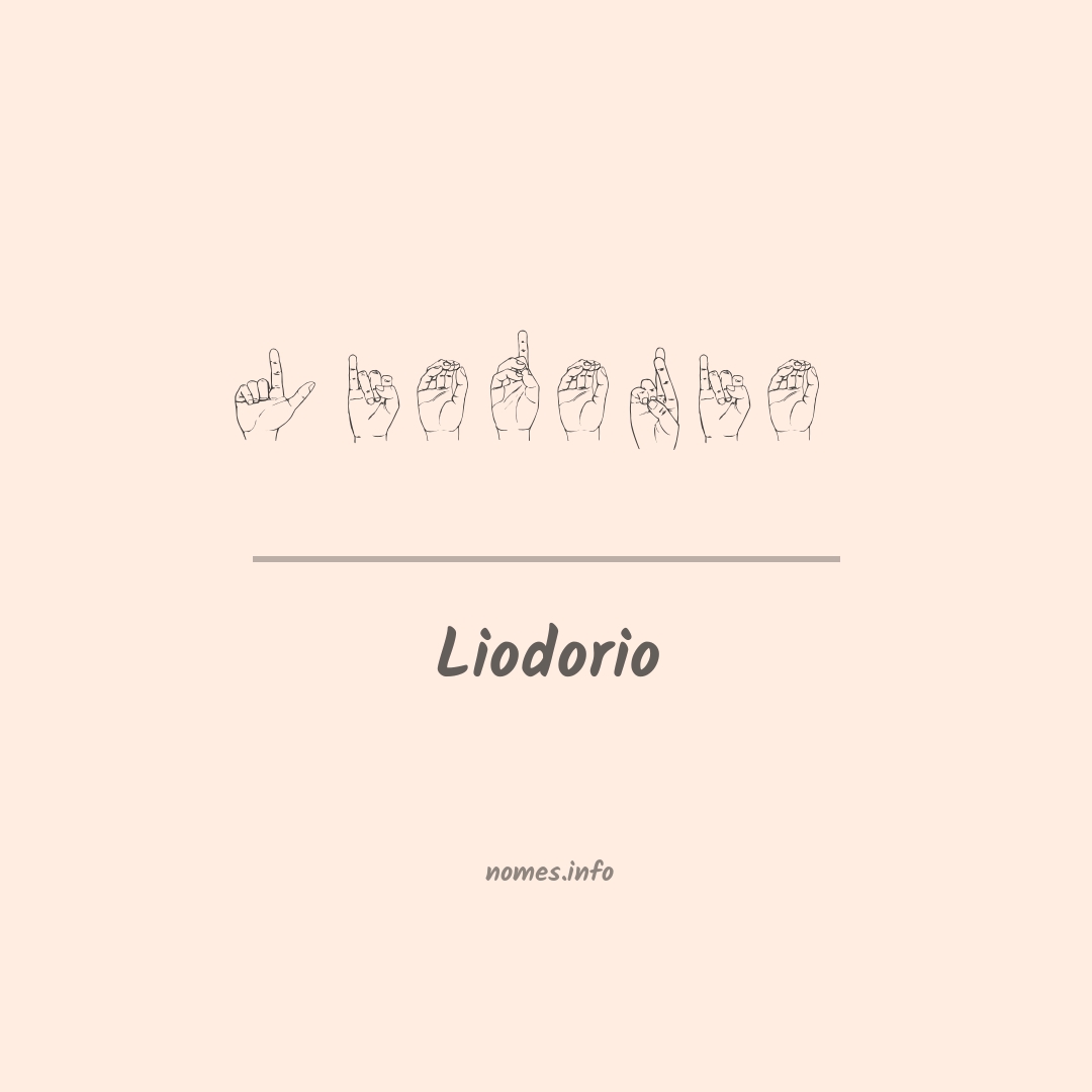 Liodorio em Libras