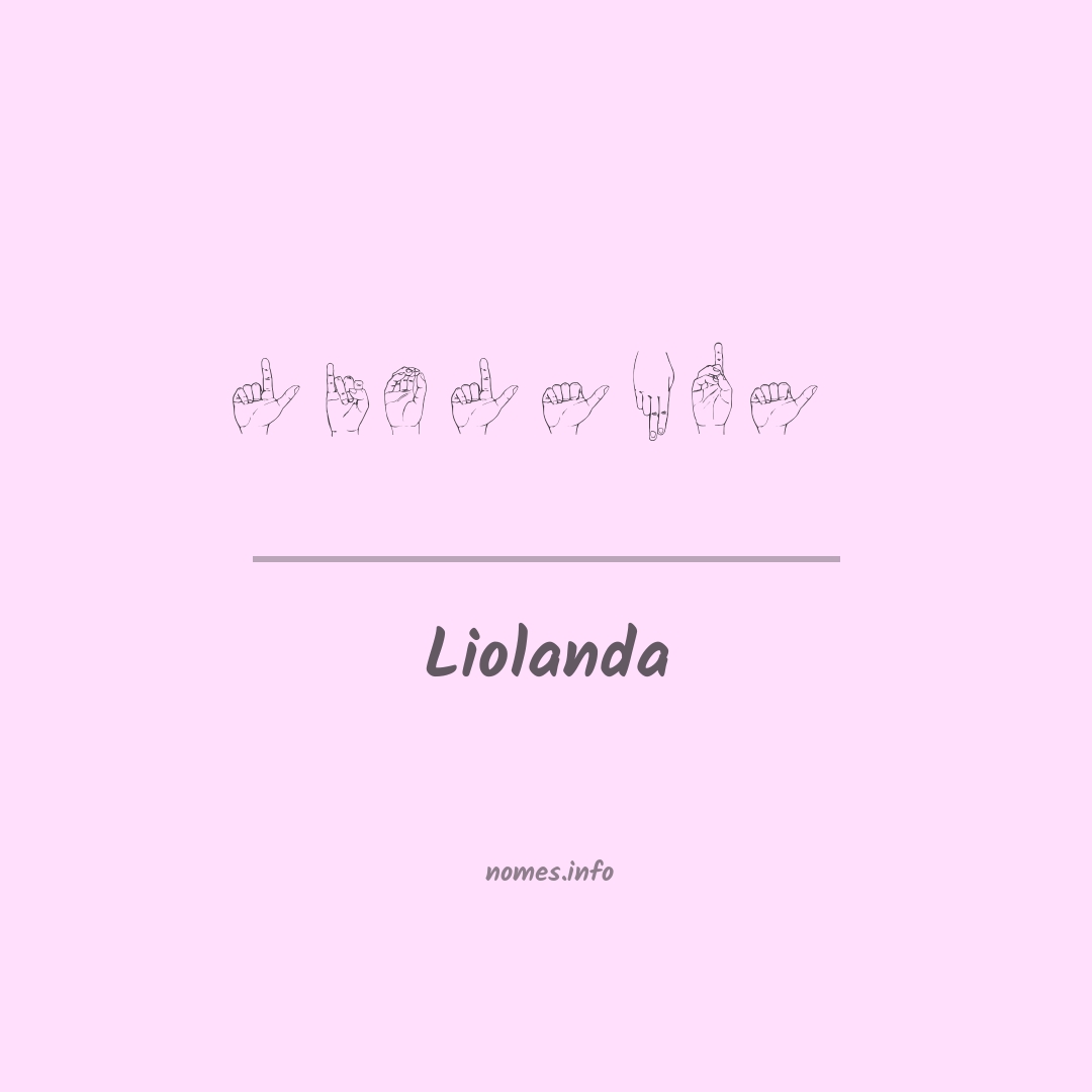 Liolanda em Libras