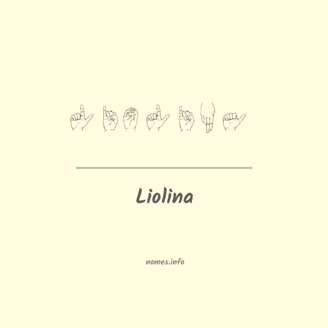 Liolina em Libras