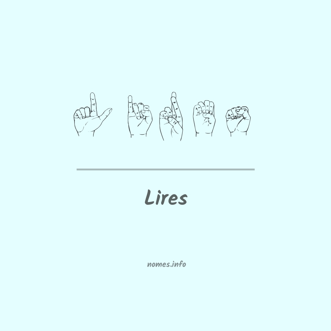 Lires em Libras