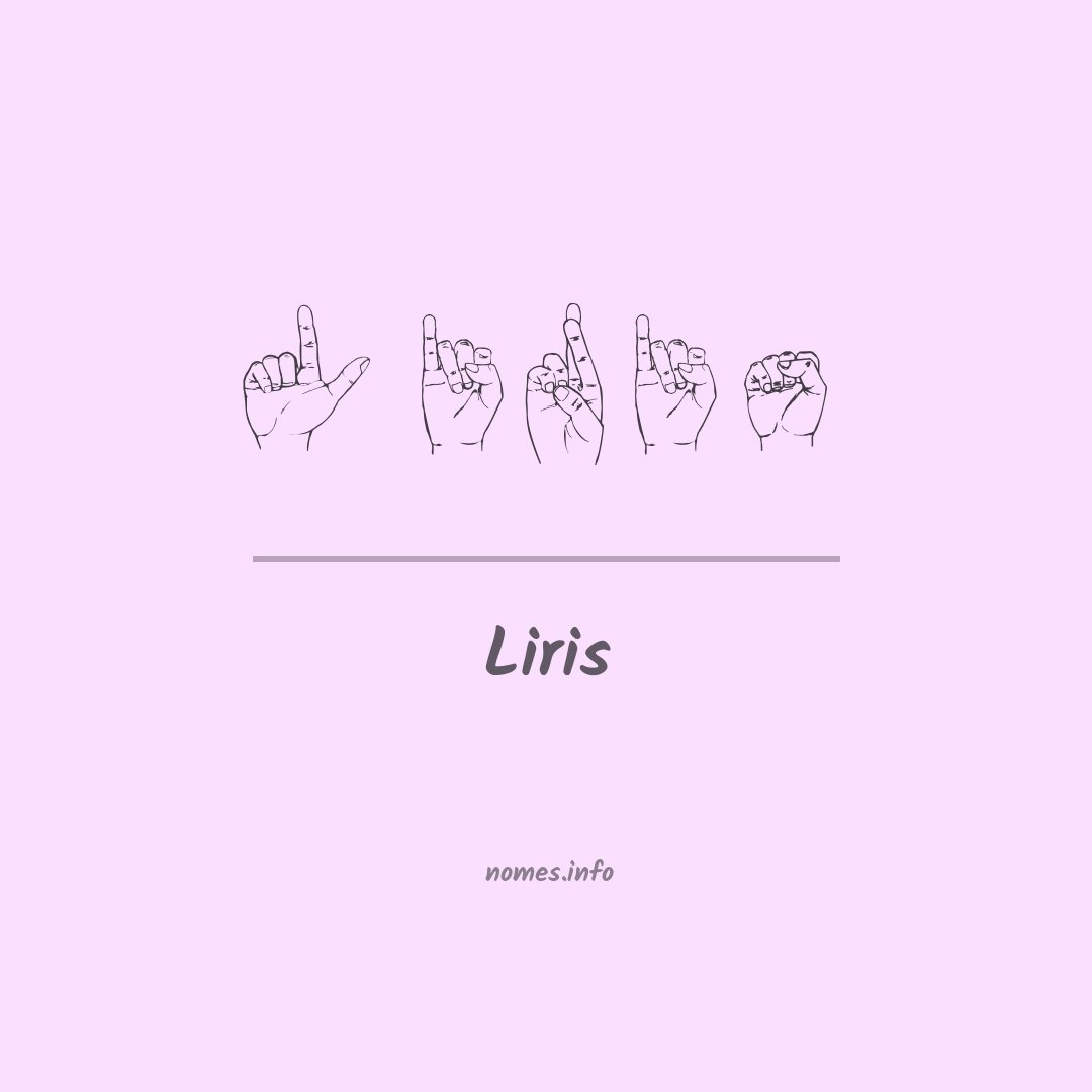 Liris em Libras