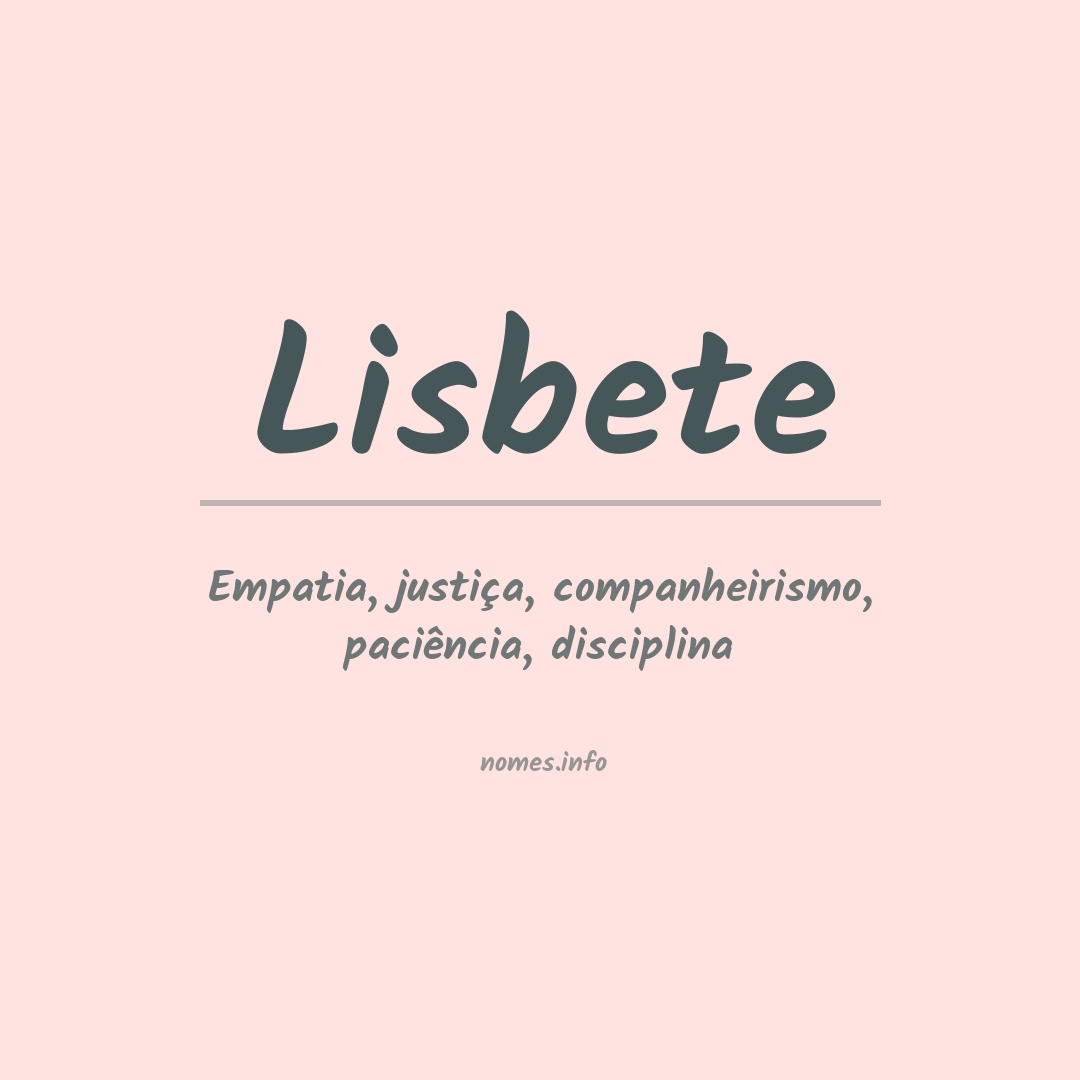 Significado do nome Lisbete