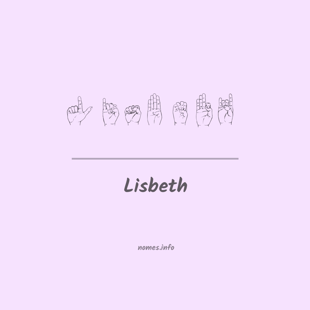 Lisbeth em Libras