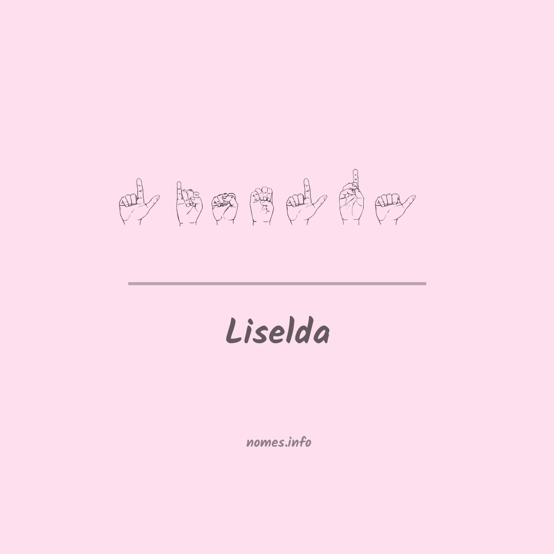Liselda em Libras