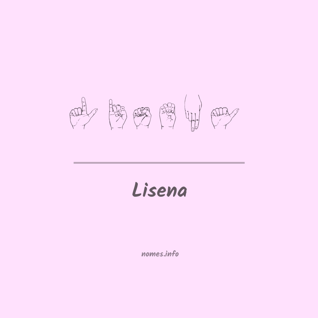 Lisena em Libras