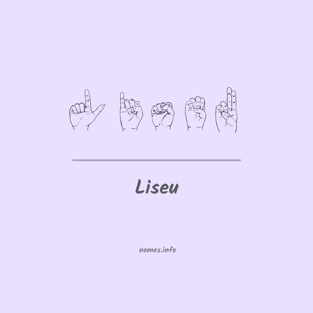 Liseu em Libras