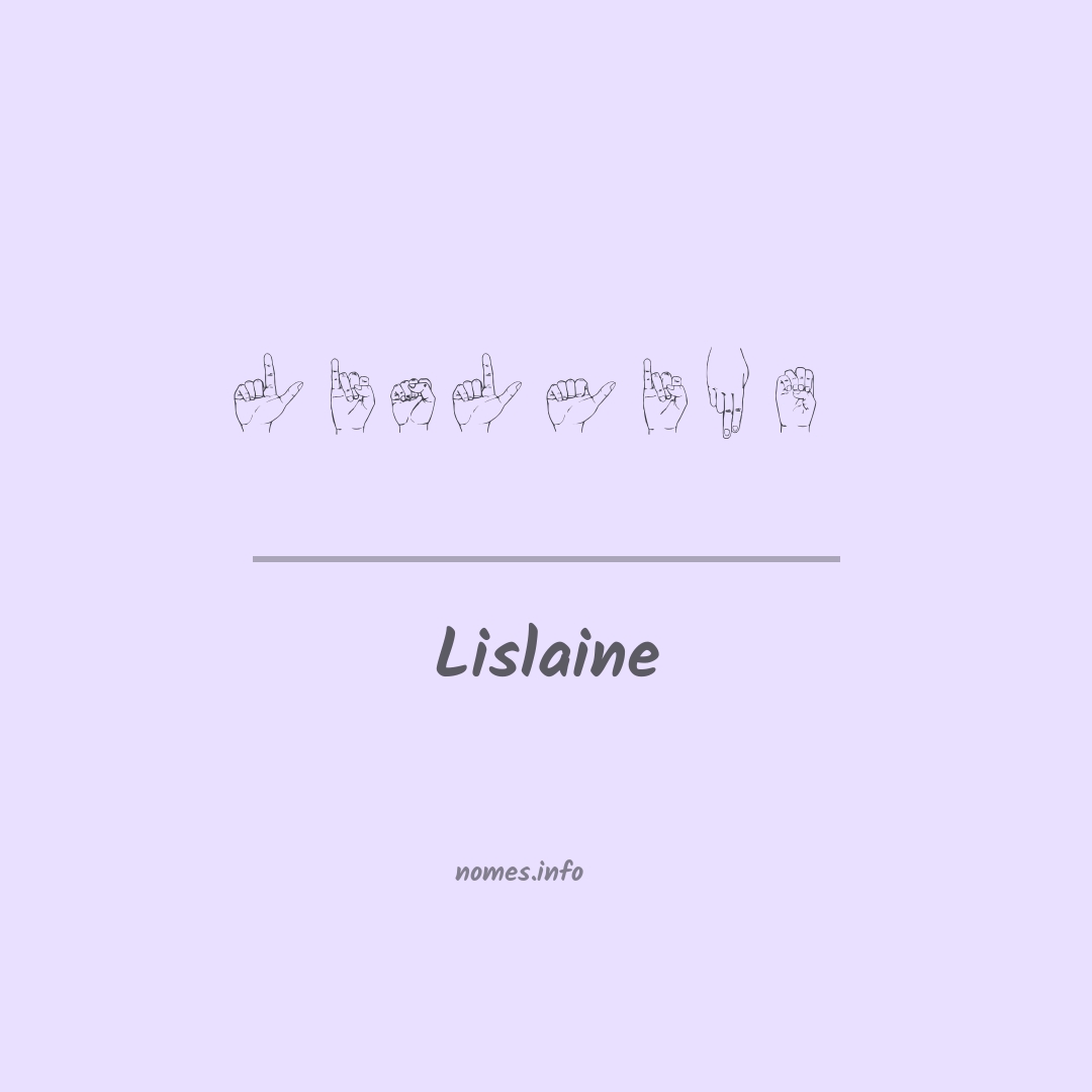 Lislaine em Libras