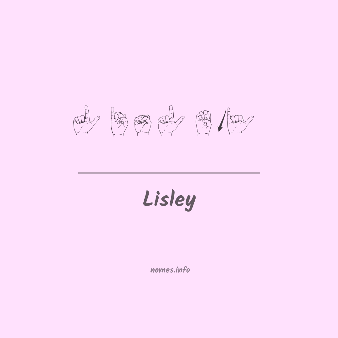 Lisley em Libras