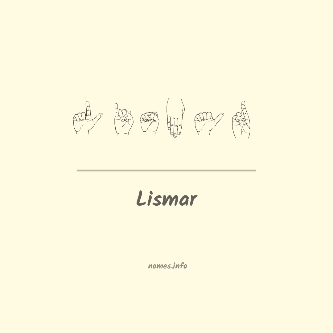Lismar em Libras