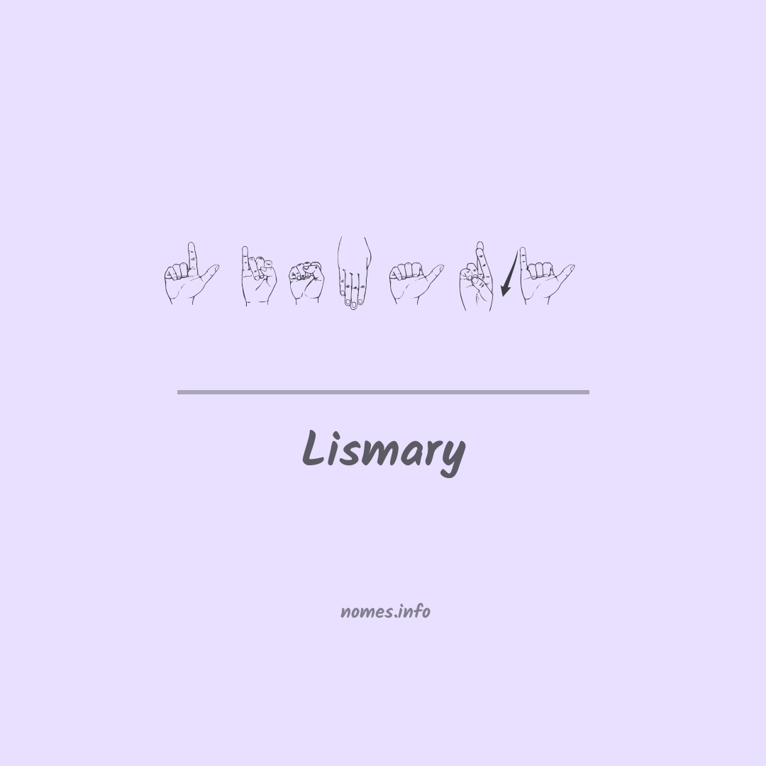 Lismary em Libras