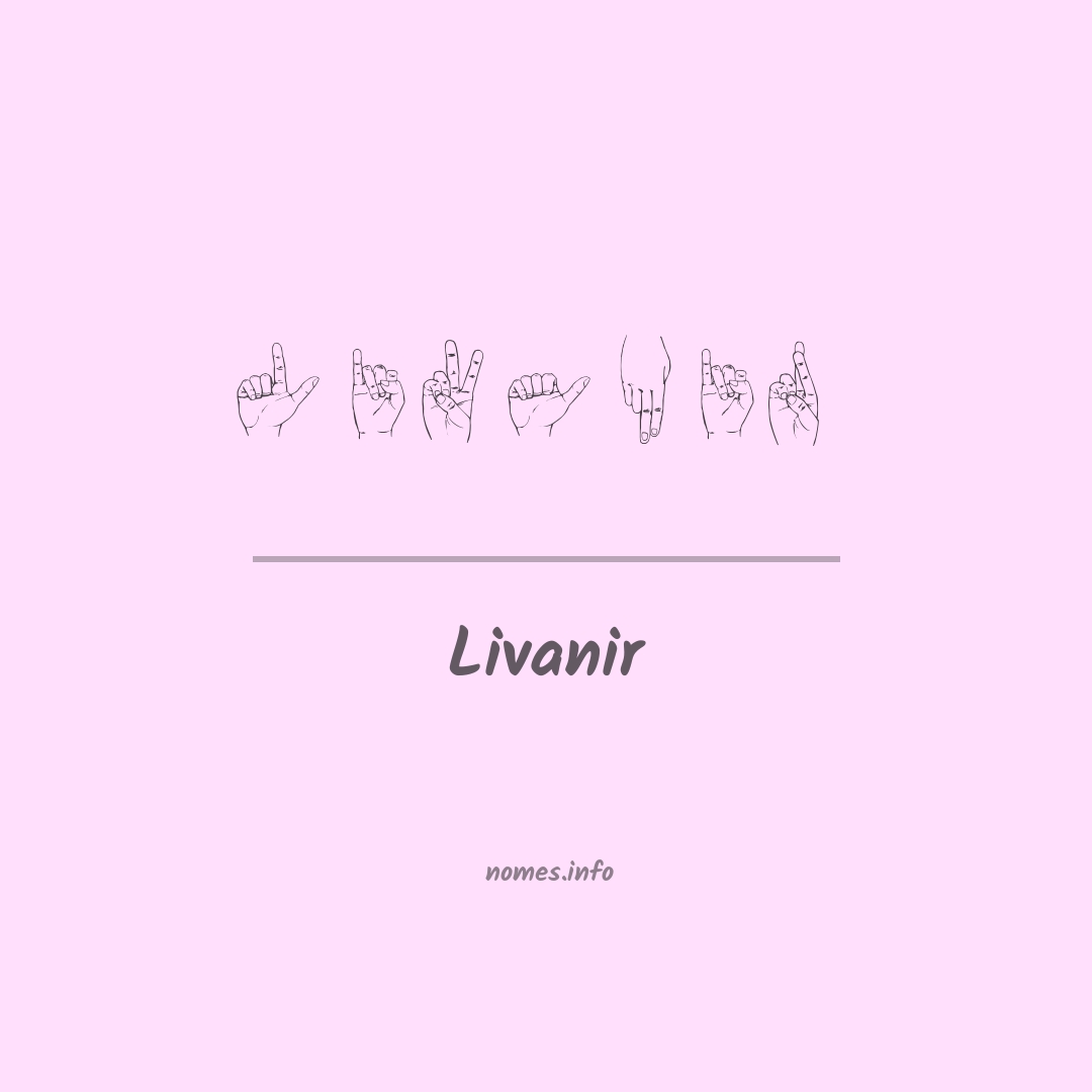 Livanir em Libras
