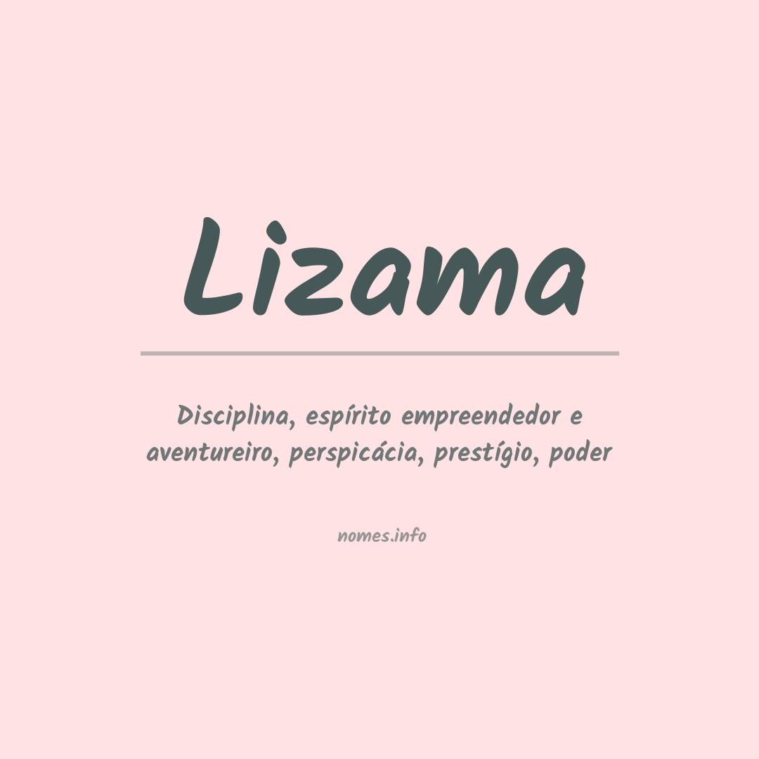 Significado do nome Lizama